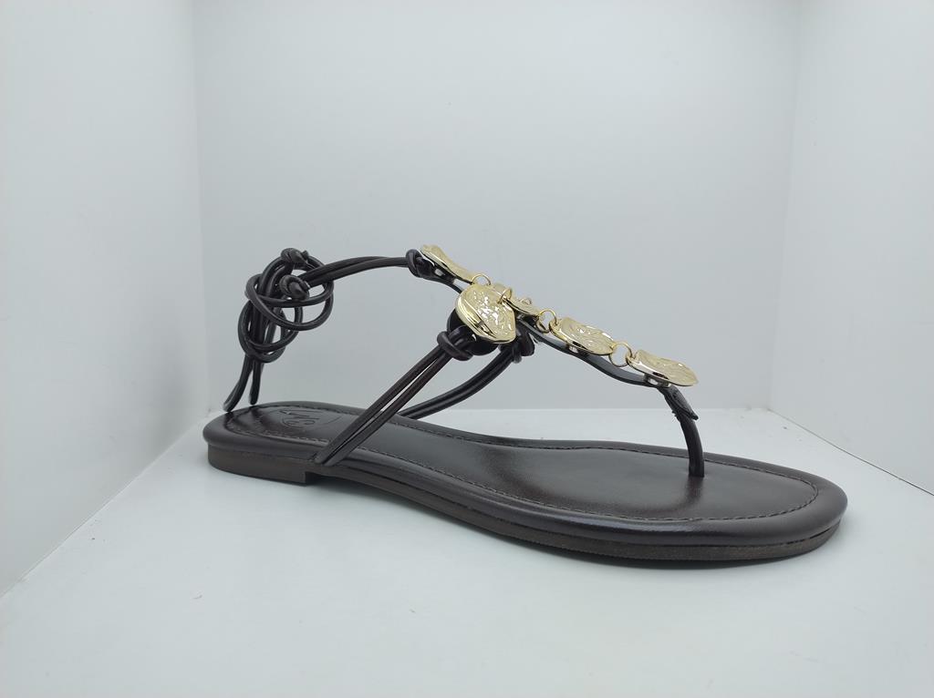 Rasteira Bico Redondo - 3 Marias